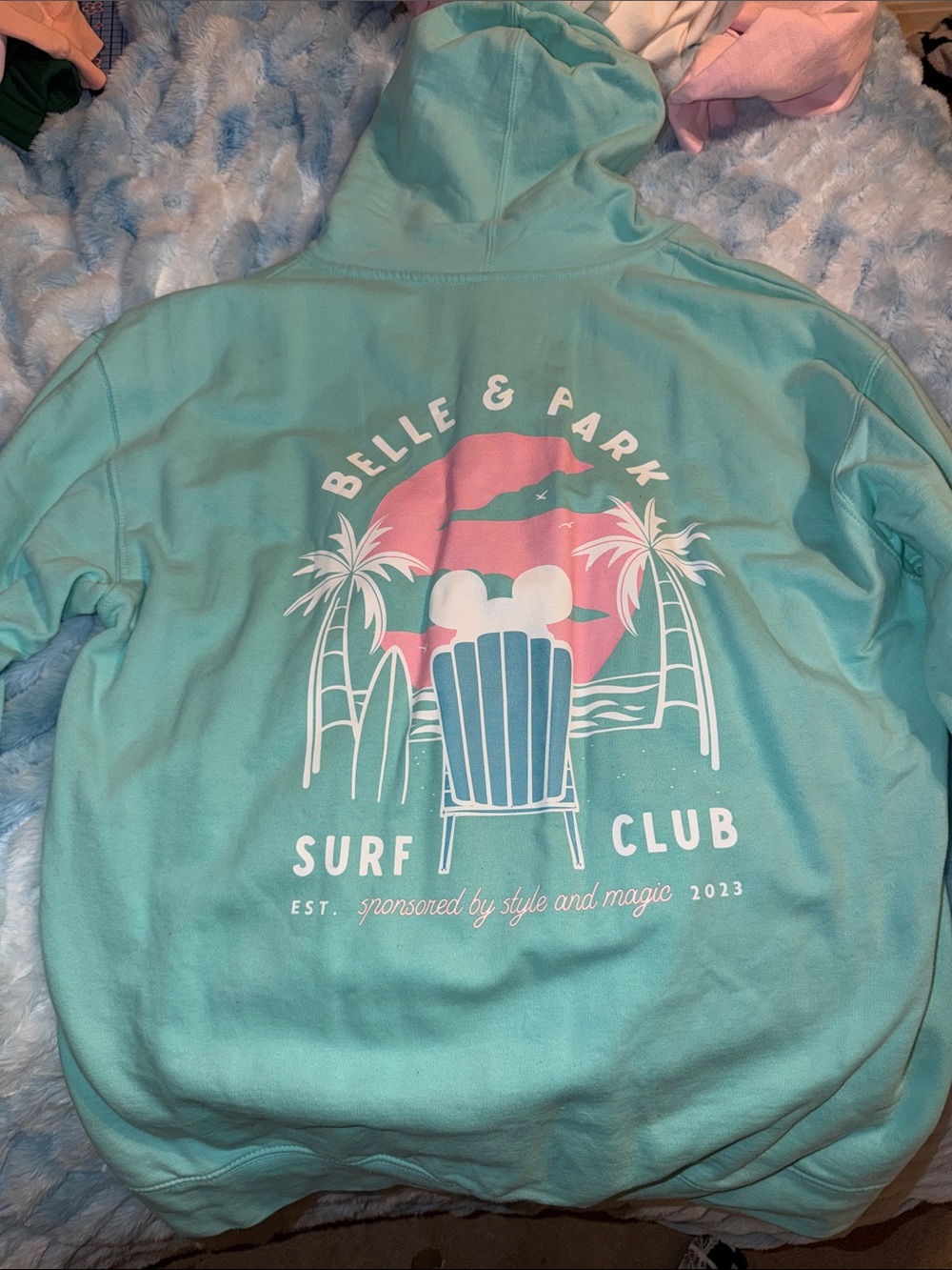 Belle & Park Disney Surf Sweatshirt